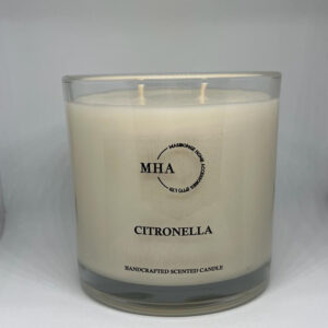 Clear Glass Candle (Medium)