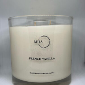 Clear Glass Candle (Large)